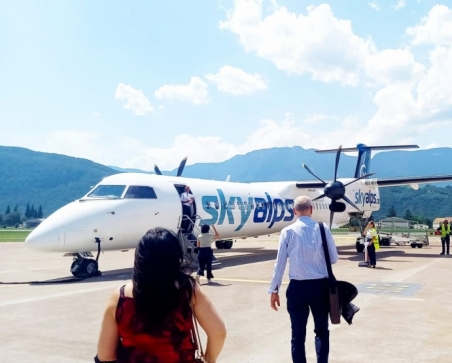 Volo diretto con Skyalps